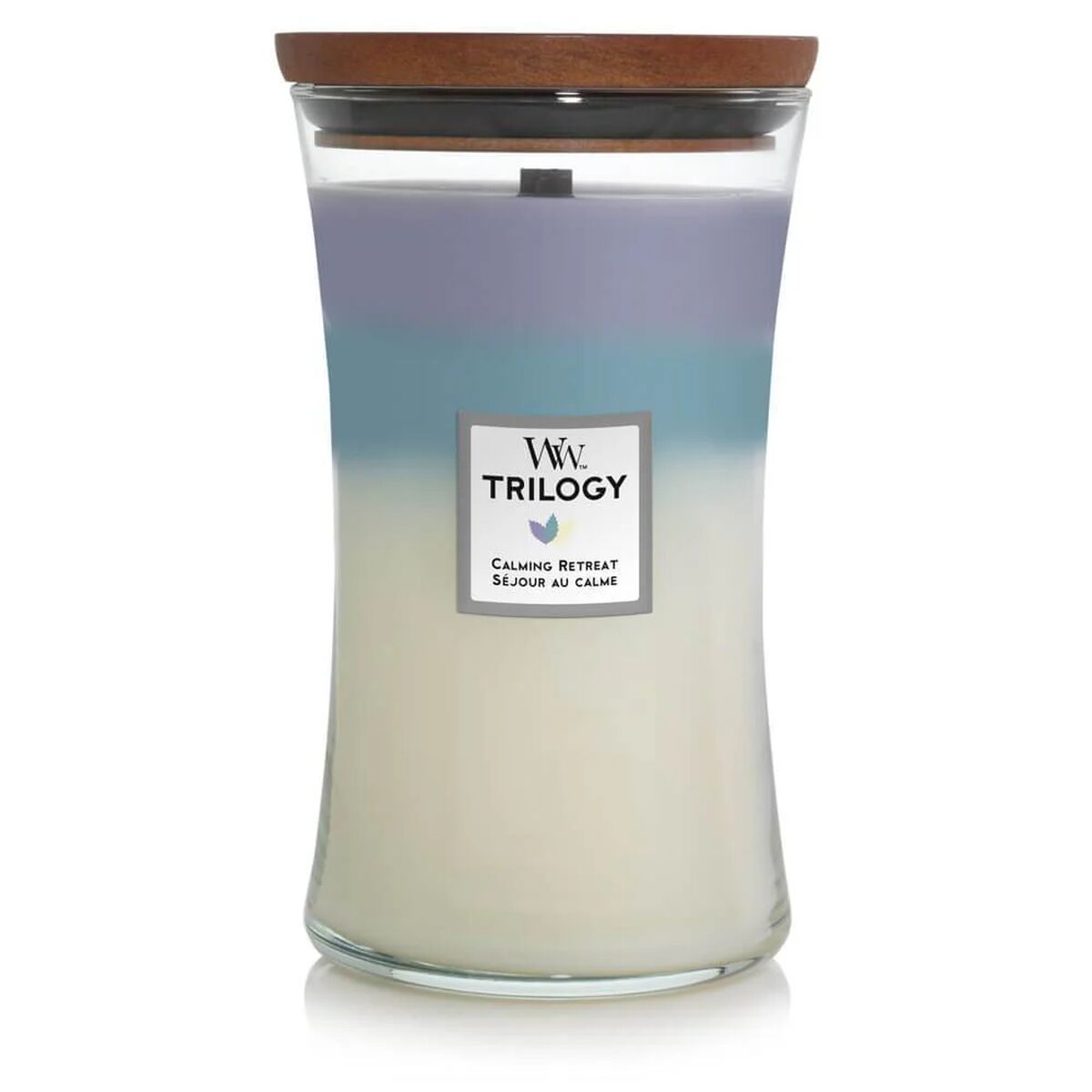 Scented Candle Woodwick Trilogy Large Hourglass Candles-0